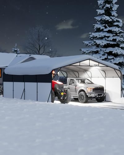 20x20FT Metal Carport Heavy