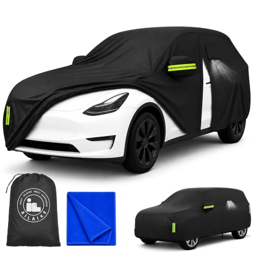Car Cover Waterproof All Weather Custom Fit for Model Y