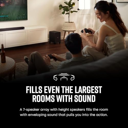 Signa S4 Dolby Atmos 3D Sound Bar System with 5.9" Wireless Sub