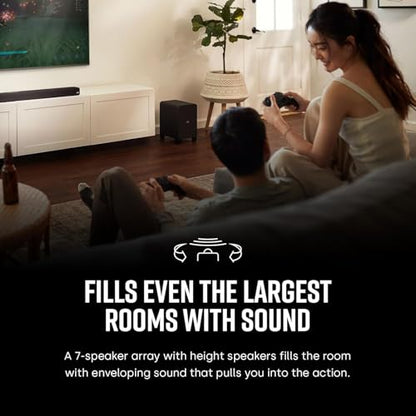Signa S4 Dolby Atmos 3D Sound Bar System with 5.9" Wireless Sub
