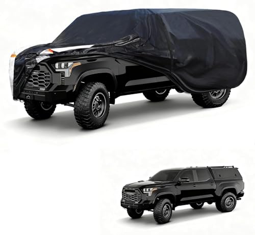 Truck Cover with Camper Shell Topper