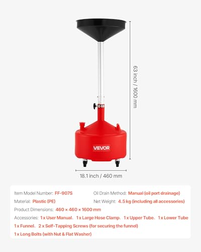 8 Gallon Waste Oil Drain Tank