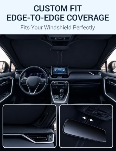 Custom Fit Car Windshield Sun Shade for 2023