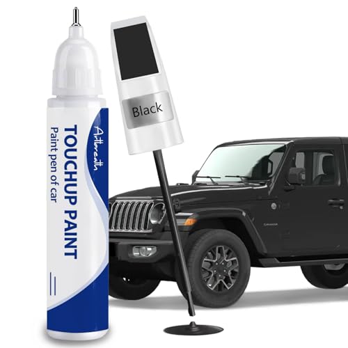 Black PX8 Touch Up Paint for Jeep OEM Color Match Car Paint Pen