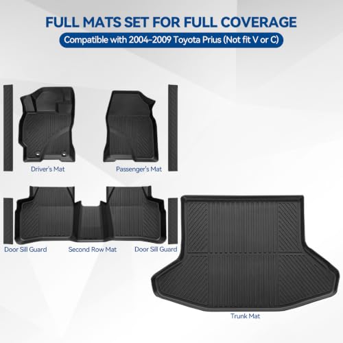 Custom Fit Floor Mats for 2004