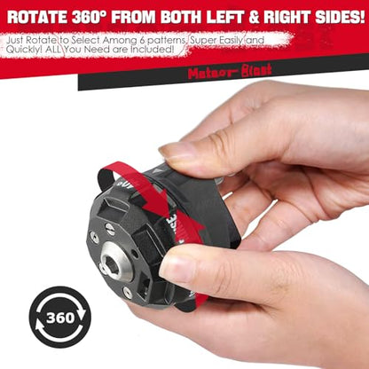 MeteorBlast 6 in 1 Quick Change over Adjustable Pressure Washer Nozzle Tips