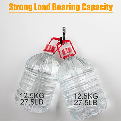 Metal Wall Hooks for Hanging Heavy Duty (6 Count)