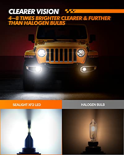 H10 9145 LED Fog Light Bulbs or DRL (2 Count)