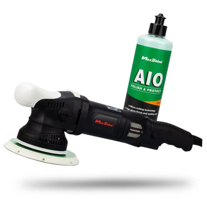 M21 Pro Dual Action Polisher & 16oz AIO Polish
