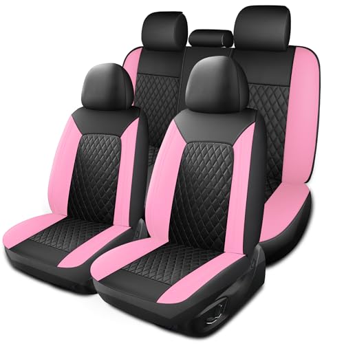 Faux Leather Full Set Car Seat Covers
