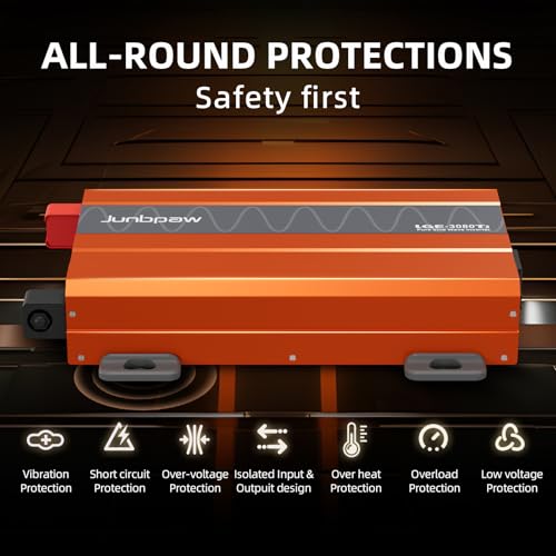3080W Pure Sine Wave Power Inverter 12V to 110