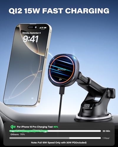 for Magnetic Car Mount Charger