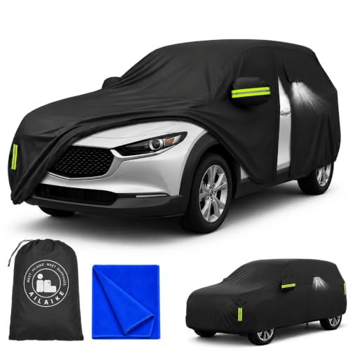 10 Layer Car Cover Waterproof All Weather Fit for Mazda CX