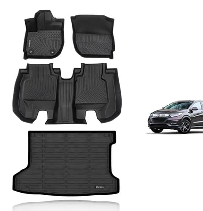 Floor Mats & Cargo Liner Custom for 2016 2017 2018 2019 2020 2021 2022 Honda HR
