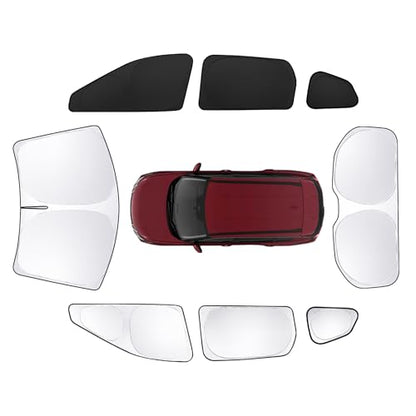 8pcs Car Window Shades for Nissan Rogue 2021 (8 Count)