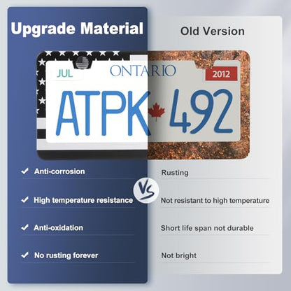 2 Pack License Plate Frames (2 Count)