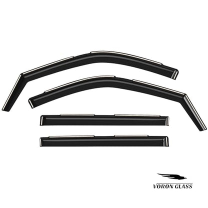 in Channel Extra Durable Rain Guards for Toyota Sequoia 2023 (4 Count)
