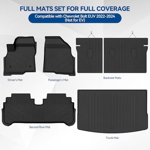 Custom Fit Floor Mats for Chevrolet Bolt EUV 2022