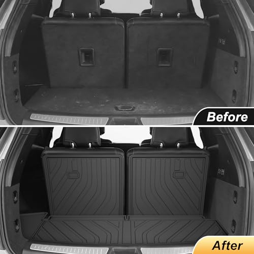 Cargo Liner & Backrest Mat Custom Fit for Cadillac XT6 2020