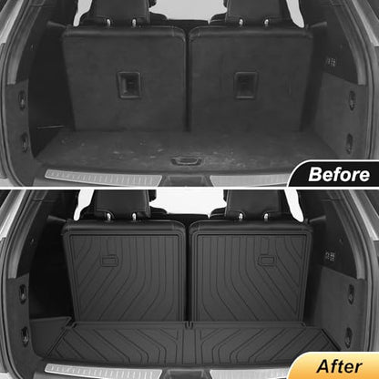 Cargo Liner & Backrest Mat Custom Fit for Cadillac XT6 2020