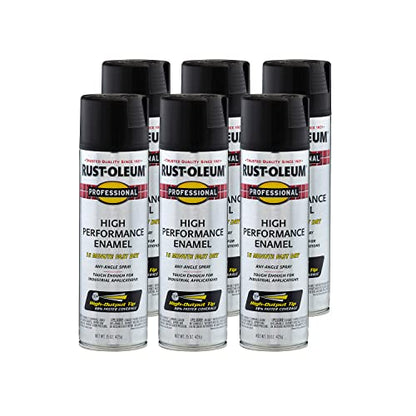 Professional High Performance Flat Black Spray Paint