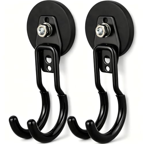 Upgraded Magnetic Hooks Heavy Duty (2 Count)