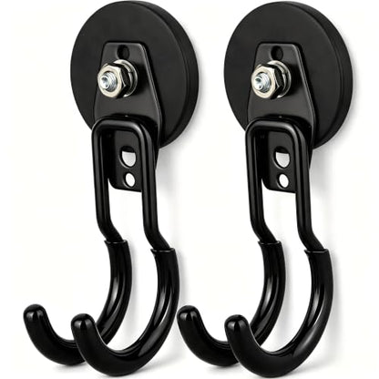 Upgraded Magnetic Hooks Heavy Duty (2 Count)
