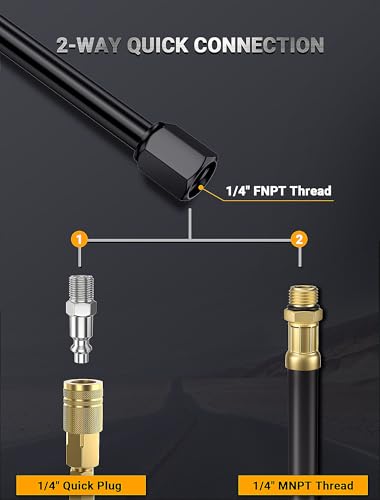 13'' Dual Head Air Chuck Set