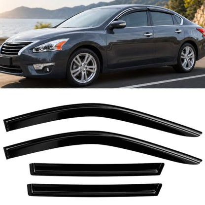4PC Window Rain Guards fit 2013 (4 Count)