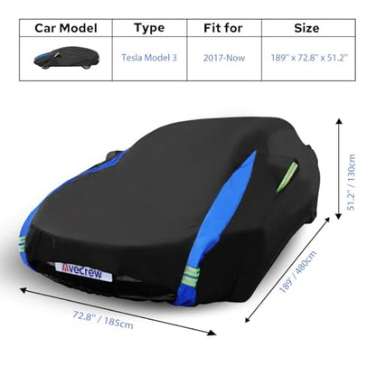 Car Cover Compatible with Tesla Model 3