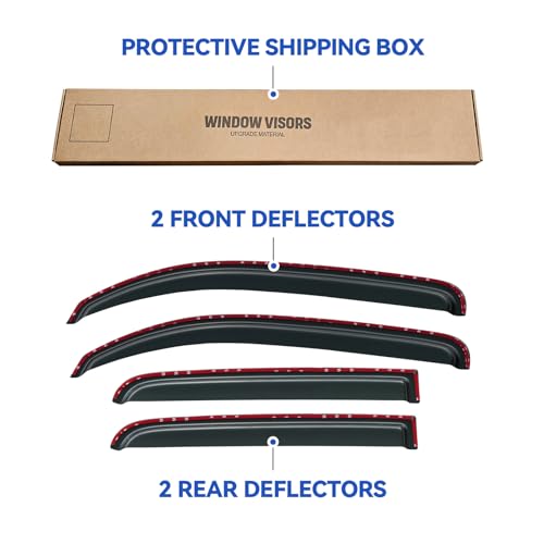 Window Visors Rain Guards for 2006