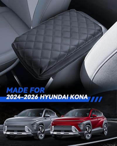 Armrest Cover for 2024 2025 2026 Kona SE