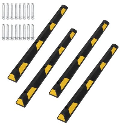 72 in Heavy Duty Rubber Parking Curb