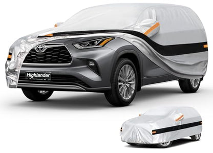 10 Layers SUV Car Cover Custom Fit for Toyota Highlander