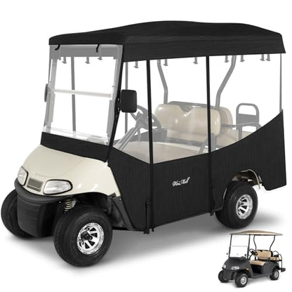 Golf Cart Enclosure 4 Passenger for EZGO RXV 80" Extended Roof