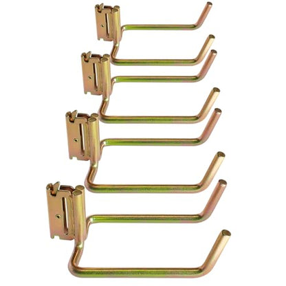 4-Pack E-Track Shovel Hangers, 5.5-Inch Deep x 4-Inch Wide (4 Count)