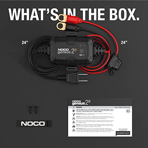 GENIUS2D 2A 12V Onboard Battery Charger
