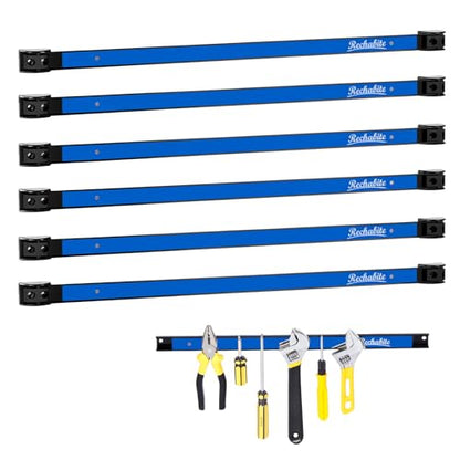 6 Pieces 24" Magnetic Tool Holder Strip (6 Count)