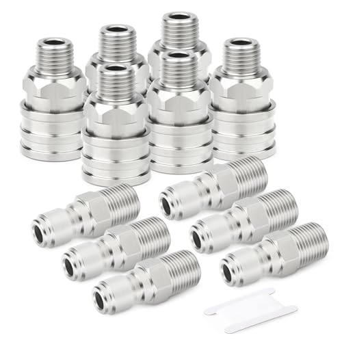 6PCS 304 Stainless Steel 1 (6 Count)