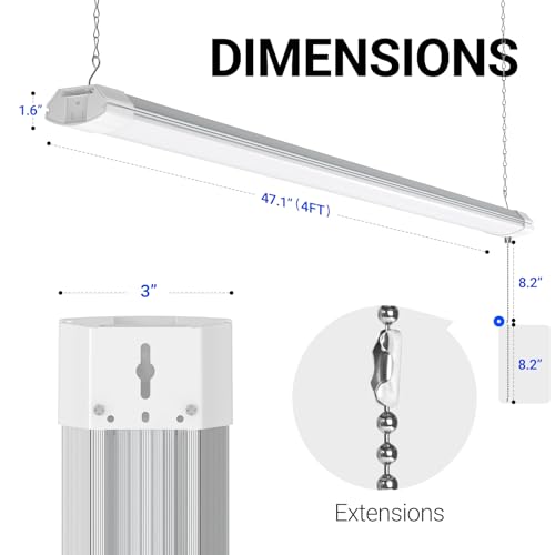 LED Shop Lights 4FT for Workshop
