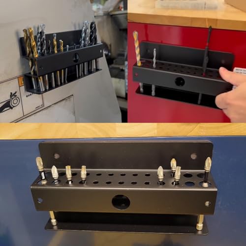 Magnetic Drill Bit Organizer