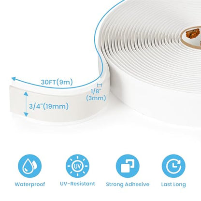 Butyl Tape White 3 (30 Foot)