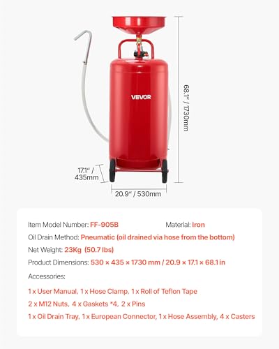 25 Gallon Waste Oil Drain Tank
