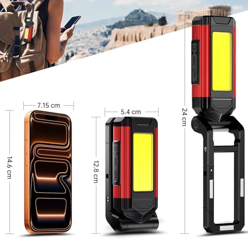 Rechargeable LED Magnetic Work Light 1 Pack