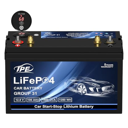 BCI Group31 Car Start Stop System LiFePO4 Lithium