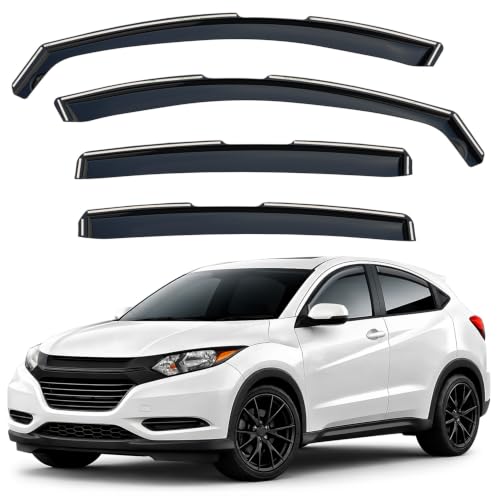 Window Deflectors Smoke Tinted in (4 Count)