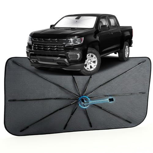 Car Windshield Sun Shade Umbrella for Chevrolet Colorado 2015