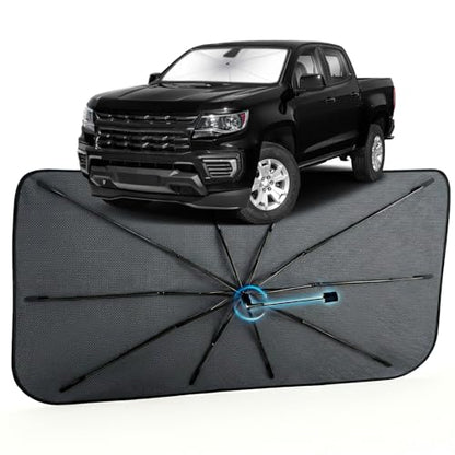 Car Windshield Sun Shade Umbrella for Chevrolet Colorado 2015