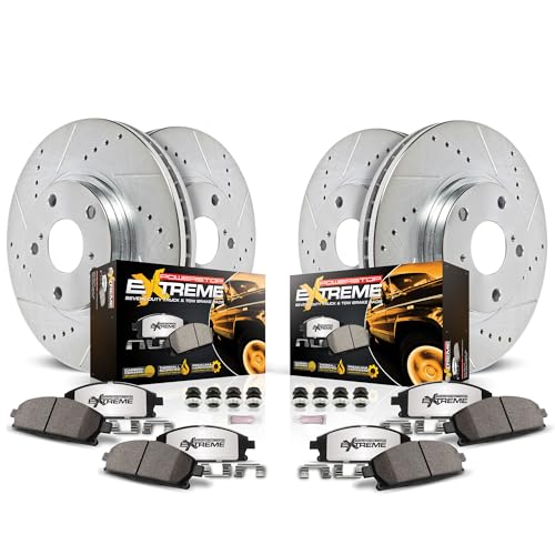 Z36 Truck & Tow Brake Pad & Rotor Kit Front & Rear K4117