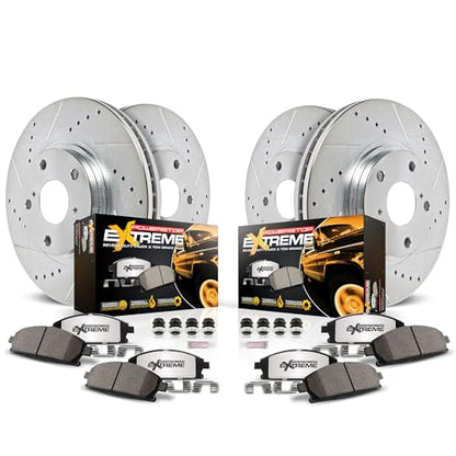 Z36 Truck & Tow Brake Pad & Rotor Kit Front & Rear K4117